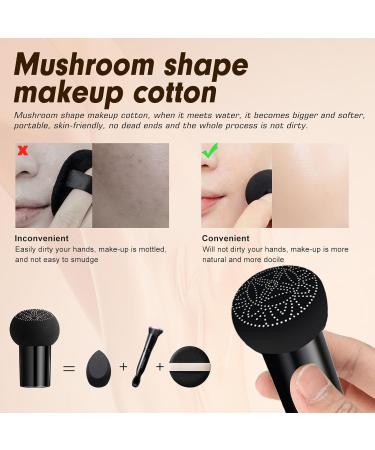 Mushroom Head Air Cushion CC Cream - BB Cream Foundation Makeup Concealer Moisturizing Oil Control, Long-Lasting & Waterproof, Easy Makeup Even Skin Tone (Natural, 3.21 Ounce (Pack of 1)) - Buy Online on GoSupps.com