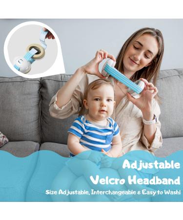 UTINOS Baby Ear Protection Earmuffs - Noise Cancelling Headphones for Infants & Toddlers - Travel Essential with Extra Strap & Carrying Pouch - Blue - Buy Online on GoSupps.com