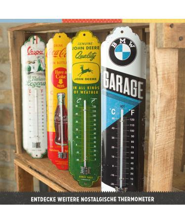 Nostalgic Art Retro Harley-Davidson Thermometer | 7x28 cm Vintage Metal Design | Perfect Gift for Bikers - Buy Online on GoSupps.com