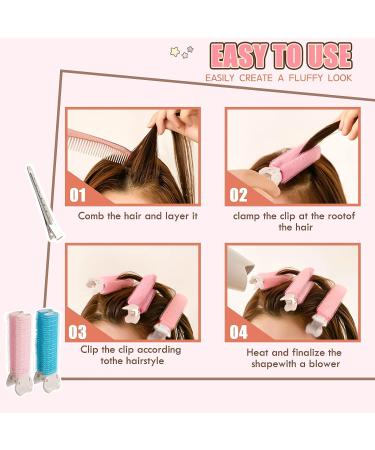 Yohou 10pcs Hair Volumizing Clips - Instant Root Volume Hack for Women - DIY Styling Tool (Black) - Buy Online on GoSupps.com