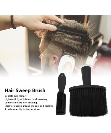 Soft Nylon Bristles Ergonomic Handle Hair Sweep Brush for Beard Neck Face Skin Friendly Daily Necessity - Buy Online on GoSupps.com