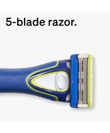 Schick Hydro 5 Men's Styling Razor with Body Groomer & Beard Trimmer - Moisturizing 1 Count | International Shipping Available - Buy Online on GoSupps.com
