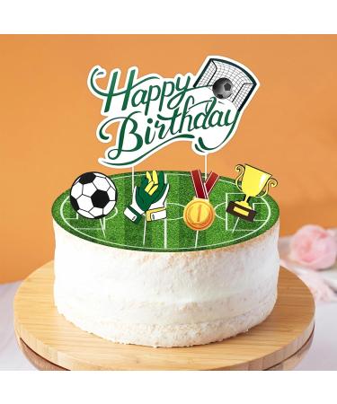 Shop Edible Torture Decorations for Kids | Football Edible Cake Toppers & Cupcake Decorations for Birthdays - Buy Online on GoSupps.com