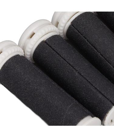 4 Replacement Roller Heads for Electric Foot File - Super Coarse & Regular Coarse Pedicure Accessories - Buy Online on GoSupps.com