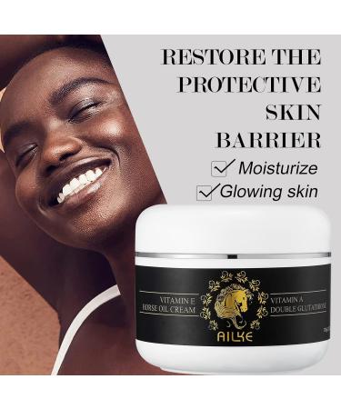 AILKE BOOST LUSTER AILKE Brightening cream for face body hands with glutathione vitamin A intensive moisturizer smooth and soft skin improves dull skin 100 ml pack of 3 3 pieces - Buy Online on GoSupps.com