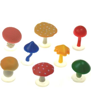 Hickoryville Mushroom Decor Bundle - Mini Mushrooms, Meditating Pair & Gift Card - Buy Online on GoSupps.com