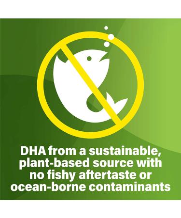 Lifes DHA All-Vegetarian DHA Dietary Supplement | Supports Brain, Eyes & Heart | 100% Vegetarian | 200mg DHA Omega-3 | 60 Softgels - Buy Online on GoSupps.com