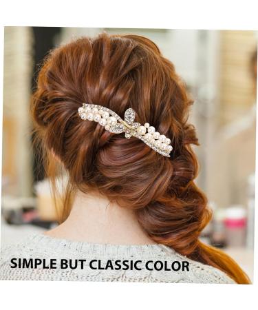 MAGICLULU Alloy Rhinestone Hair Comb Rhinestone Bow Tie Pearl Headpiece Rhinestone Hair Clip Bridal Headpiece Comb Bridal Hair Comb Pearl Hair Accessories Rhinestones Wedding Crystal Bride - Buy Online on GoSupps.com
