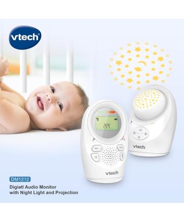 VTECH Digital Audio Baby Monitor DM1212 | DECT Tech Intercom Temp Sensor & Night Light - Perfect Parent & Baby Unit - Buy Online on GoSupps.com