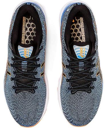 ASICS Men's Gel-Cumulus 24 Running Shoes 10 Black/Shocking Orange - Premium Performance Footwear - Buy Online on GoSupps.com