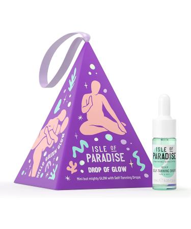 Isle of Paradise Drop of Glow Gift Set | Containing Travel Sized Self-Tanning Drops in Shade Medium 10ml - Buy Online on GoSupps.com