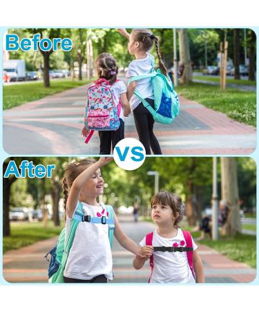 Zeulet Belt Backpack Set for Kids | 6 Adjustable Durable Straps with Quick Lock | Ideal for School Hiking & Jogging - Buy Online on GoSupps.com