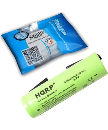 Buy HQRP 3.7V Li-Ion Battery for Philips Sonicare Toothbrushes - Compatible with HX6150 HX6902 FlexCare Platinum & More - 49x14mm - Buy Online on GoSupps.com