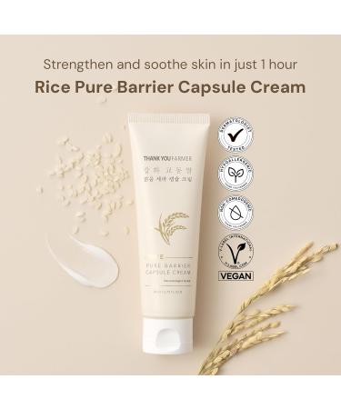 THANKYOU FARMER Rice Clay Foam Cleanser + Rice Essential Toner + Barrier Capsule Cream - Buy Online on GoSupps.com