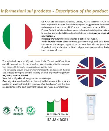 10 AHA Fruit Acid Body Cream - Nourishing & Moisturizing 200ml | International Shipping - Buy Online on GoSupps.com