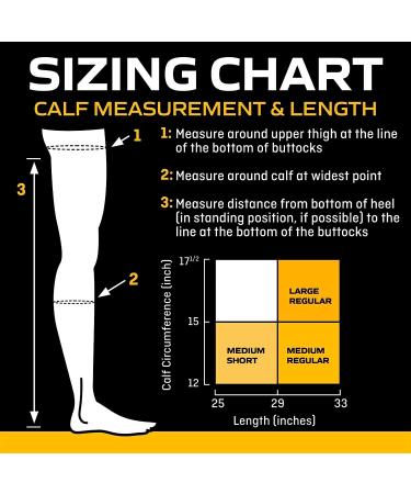FUTURO Anti-Embolism Thigh Length Stockings - Medium Regular, White | 18 mm/Hg Compression - Buy Online on GoSupps.com