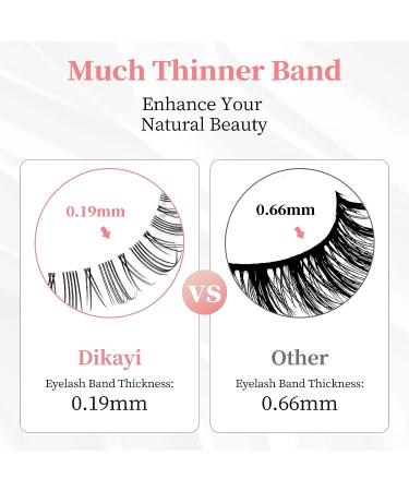 5 Pairs Natural Wispy False Eyelashes - Reusable & Easy to Apply | Natural Look (TM26) - Buy Online on GoSupps.com