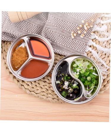 MAGICLULU Seasoning Bowl Restaurants Trip Wasabi Olive Dipping Dishes Appetizer Plates Dipping Plates Snack Plates Thickened Food Dipping Bowls Flavor Dish Sauce Dish Korean - Buy Online on GoSupps.com