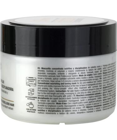 Tahe Laminate Gold Balance Mask Balancing and Disciplining Mask Ideal for Laminar Smoothing System 300ml - Buy Online on GoSupps.com