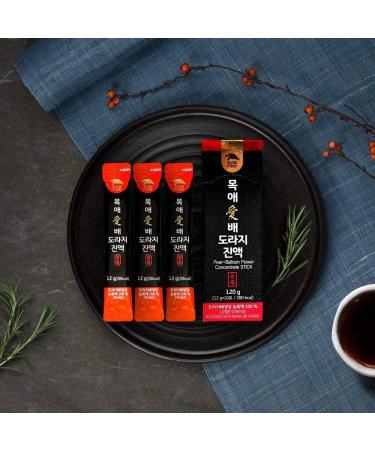 Premium Sugar-Free Korean Pear Ginger & Balloon Flower Extract Liquid Concentrate Sticks for Health - All Ages - Buy Online on GoSupps.com