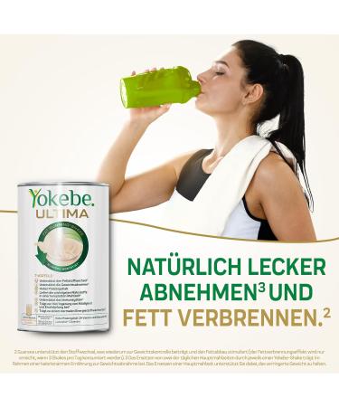 YOKEBE Ultima Shake - High Protein Diet Drink for Weight Loss & Fat Metabolism - 400g (10 Portions) - International Shipping Available - Buy Online on GoSupps.com
