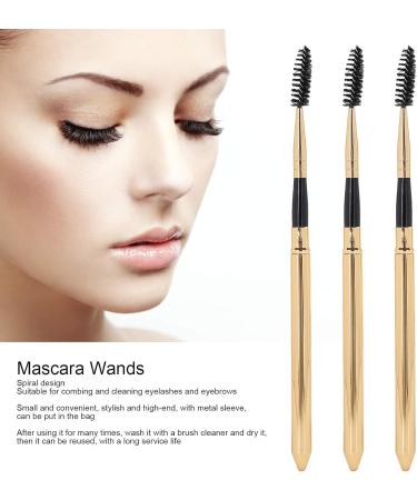 Eyelash Brush Mascara Wands 3pcs Eyelash Brush Set Reusable Mascara Applicator Wand Portable Eyebrow Makeup Brush for Eyelash Extension - Buy Online on GoSupps.com