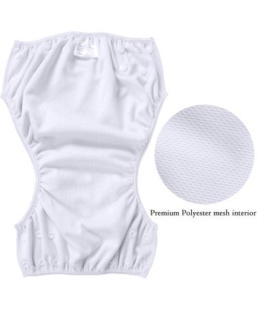 Buy Teamoy Adjustable Washable Swim Diapers (2 Packs) for Babies Up to 3 Years - Cute Hedgehog & Bee Designs - Buy Online on GoSupps.com