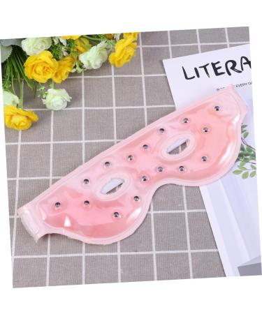 Sleep Aid Magnetic Balls Train Eyepads Hotels Anti-Fatigue Eye Eye with Cold Compress Hot and Cold Compress Blindfold Face Gel Pink - Buy Online on GoSupps.com