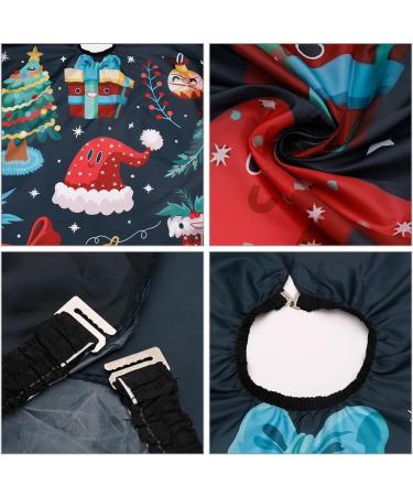 LOGOFUN Christmas Hair Cutting Cape - Festive Kids Barber Cape for Christmas Haircuts - Perfect Barber Shop Supplies - Buy Online on GoSupps.com