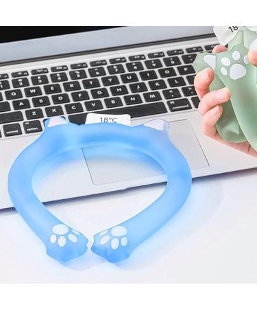 Neck Cooling Ring Cooling Gel Neck Ring PVC Hands for Indoor for Kids (Blue) - Buy Online on GoSupps.com