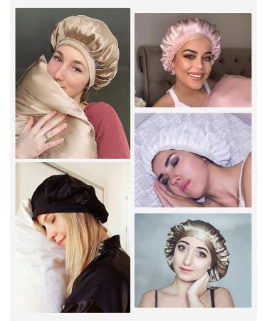 Lilysilk 100% Mulberry Silk Sleeping Cap - Breathable & Slippery Night Hat for All Hair Types | Silver Gray - Buy Online on GoSupps.com