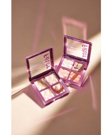 Meiyume Collection Cosmetica Filter Finish Face Palet 3 in 1 Blush Bronzer Highlight Glow Up 72g - Buy Online on GoSupps.com