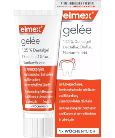 Elmex Gelee 25g 1x weekly Professional Toothpaste Gel