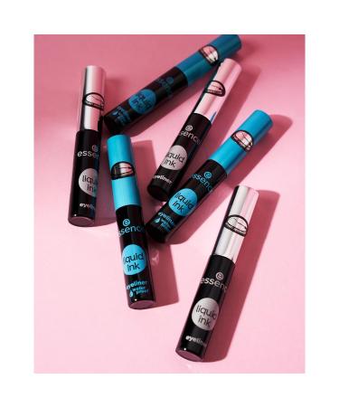 Essence Waterproof Liquid Ink Eyeliner 01 - Pack of 3 - Buy Online on GoSupps.com
