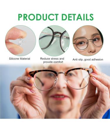 10 Pairs Silicone Nose Pads - Non-Slip Glasses & Sunglasses Accessories - Comfortable Pressure-Reducing Clear Pads - Buy Online on GoSupps.com
