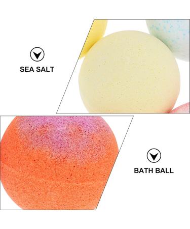 Luxury Lurrose Bathing Balls - Sea Salt Shower Foam Balls for Spa & Skin Care - Random Color - 1 Piece (5 cm) - Ideal for Women & Foot Bath - Buy Online on GoSupps.com
