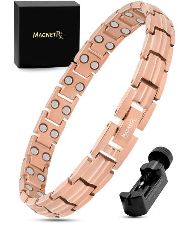 Magnetrx Ultrastarkes Titan Magnnet Arm Band for Women - Magnet Arm Bands for Women - Magnetic Titan Arm Band Langing with size determination tools women's bracelets (rose gold) - Buy Online on GoSupps.com