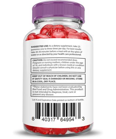 Buy 3 Pack Rapid Ripped Keto ACV Gummies - 1000MG Vegan Non-GMO Apple Cider Vinegar with Pomegranate & Beet Juice - 180 Gummies - Buy Online on GoSupps.com