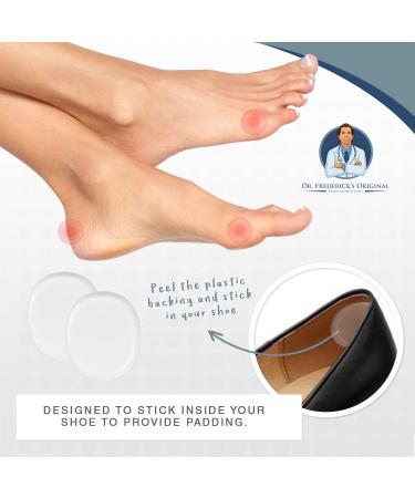 Dr. Frederick's Original Spot Gel Blister Pads - 12 Pieces - Pain Relief for Calluses, Bunions, Corns & Shoe Discomfort - Adhesive Gel Protection for Feet - Buy Online on GoSupps.com