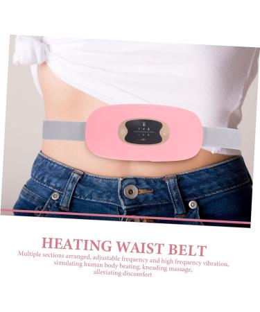 Gleavi Electric Waist Belt with Vibration Massage & Heating - Abdominal Heating Pad for Warmth & Comfort - Buy Online on GoSupps.com