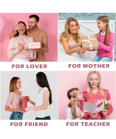 Rose Bath Soap - Flower Floral Scented Petals Body Soap in Flower Box for Women Plant Essential Oil Flower Soap Set for Birthday Valentine s Day Thanksgiving Day Christmas (Pink-2) - Buy Online on GoSupps.com