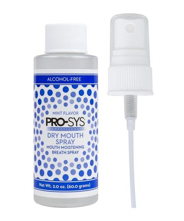 PRO-SYS Alcohol-Free Dry Mouth Spray - Sugar-Free, Mild Mint Flavor - 2 fl. oz - Buy Online on GoSupps.com