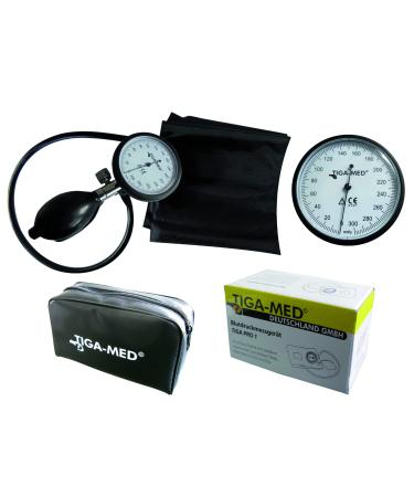 Blood pressure monitor upper arm Aneriod TIGA PRO 1 blood pressure monitor KI Velcro cuff/case brand