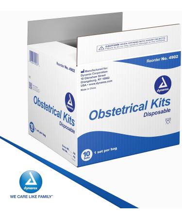 Dynarex 4902 Bagged Obstetrical Kit - Premium Supplies for Safe Delivery | International Shipping Available - Buy Online on GoSupps.com