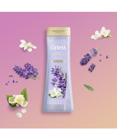 Caress Body Wash Relaxing Jasmine & Lavender 2-Pack Reset & Unwind with Soft Fragrant Skin 20 Oz Ea - Buy Online on GoSupps.com