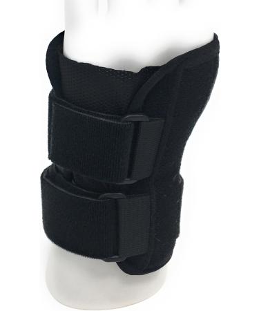 Champion Wrist Splint - Universal Fit Maximum Support Airmesh Fabric Black Large (Left Hand) | International Shipping Available - Buy Online on GoSupps.com