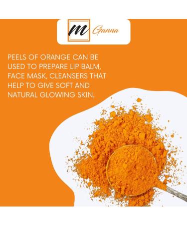 mGanna 100% Natural Orange Peel Powder For Skin Care 0.50 LBS / 227 GMS - Buy Online on GoSupps.com