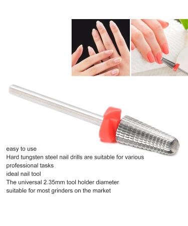 Premium Nail Polier Head - Tungsten Steel Grinding Round Head for Nail Art & Dead Skin Removal - Precision Horizontal Control - Buy Online on GoSupps.com