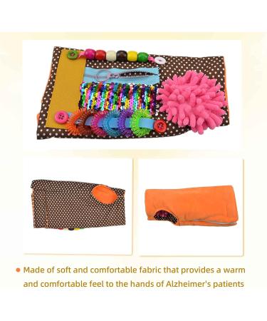 Sensory Fidget Sleeve for Alzheimer Patients - Anxiety Relief & Dementia Therapy - Buy Online on GoSupps.com