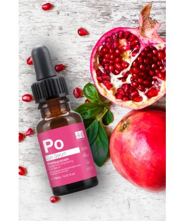Pomegranate Superfood Brightening Eye Serum 15ml - Natural Antioxidant for Radiant Skin | Shop Internationally - Buy Online on GoSupps.com